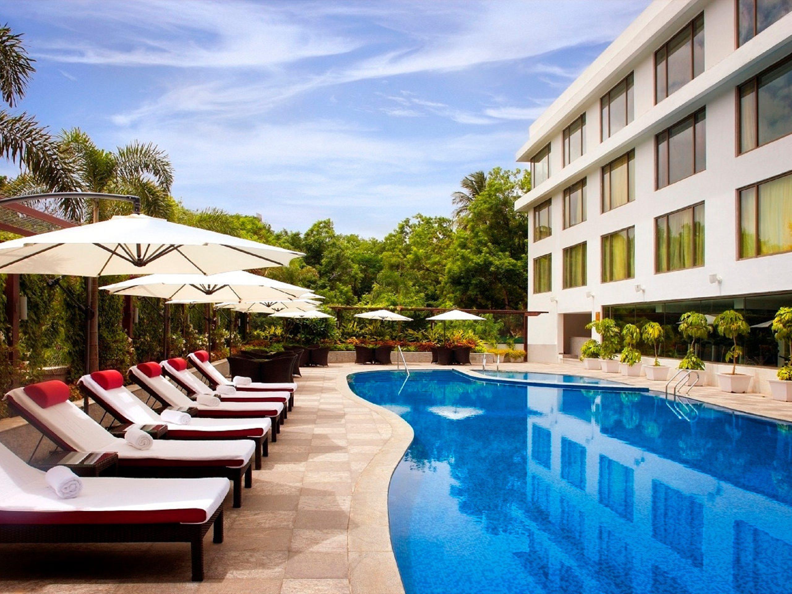 Radisson Blu Plaza Hotel Hyderabad Banjara Hills Eksteriør bilde The Park, Hyderabad